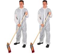 Kerbl 3479 PP Combinaison jetable Blanc Taille XXXL Blanc (Lot de 2)
