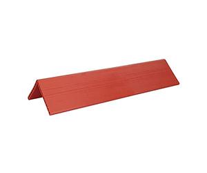 Kerbl 37391 Équerre de Protection des Bords avec Double Plaque Orange 0,80 m 19 mm