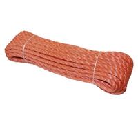Kerbl 375 Corde en polypropylène Orange 6 mm 20 m