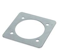 Kerbl 37608 Contre-Plaque galvanisée 127 x 127 mm