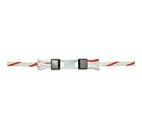 Kerbl 442004/056 Lot de 5 connecteurs de câble en acier inoxydable pour câbles Ø 6 mm