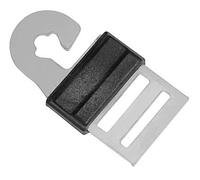 Kerbl 442006/046 Lot de 4 connecteurs de poignée de porte en acier inoxydable 10/20 mm