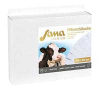 Kerbl 46733 Sana Premium Lot de 250 filtres à lait cousus 320 x 57