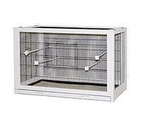 Kerbl Volière en bois 100 × 50 × 60 cm – Blanc – Pour oiseau (Meuble non fourni)