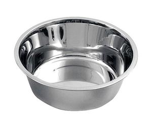 Kerbl 83414 Chien Gamelle Inox 21 x 21 x 7cm-1800 ml, Argent