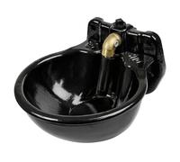 Kerbl Abreuvoir chauffant H10, 24 V, 50 W émaillé avec soupape tubulaire