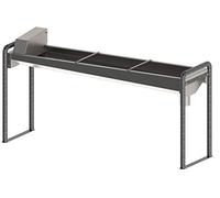 Kerbl Abreuvoir en Acier Inoxydable 100 cm avec Base