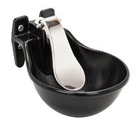 Kerbl Abreuvoir en Fonte avec Poussoir en Acier Inoxydable pour Cheval 1,45 L