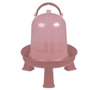 Kerbl Abreuvoir en Plastique avec Pieds - 3 L rosé (Poids 0,258 kg, Plastique) 73171
