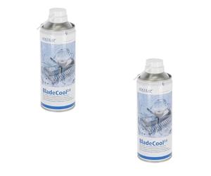 Kerbl Aesculap BladeCool Spray 2.0 | Pack Double | 2 x 400 ml | Spray technique haute performance pour refroidir, lubrifier et nettoyer les têtes de coupe | Refroidissement instantané