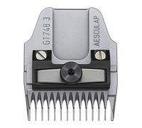 Kerbl Aesculap Favorita System GT748 Lot de 100 têtes de rasage à dents larges pour chien 3 x 40 mm