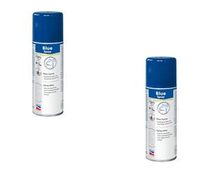 Kerbl Agrochemica Blue Spray | Pack Double | 2 x 200 ML | Protection et Soin pour Les Zones de Peau sensibles et très sollicitées chez Les Animaux | pour Les Points de Pression sur Les articulations