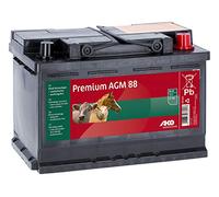 WAHL-Hausmarke Batterie AGM Premium - 12V, 88 Ah immédiatement prêt à l'emploi