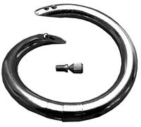 Kerbl Anneau rotatif S nickelé diamètre 57 mm