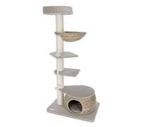 KERBL Arbre à Chat Banana Leaf Tower Beige 70 x 50 x 160 cm