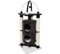 Kerbl Arbre A Gratter Onyx Pro Pour Chat - Anthracite Et Blanc