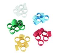 KERBL Assortie Coque de 5 x 20 Bagues d'Identification pour Élevage/Agriculture Urbaine 8 mm
