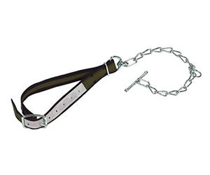 Kerbl Attache Veau complète avec Collier 100 x 4 cm, avec chaîne zinguée, Virole, épaisseur des maillons 5 mm - KRB-125303