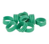 Kerbl Bagues d’identification à triple spirale pour volaille en plastique pour volaille