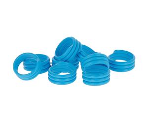 Kerbl Bagues d’identification à triple spirale pour volaille en plastique pour volaille