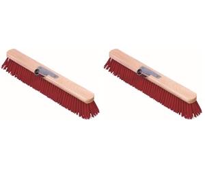Kerbl Balai Compact 29473-40 cm - Elaston - avec Support de Manche - 24 mm (Lot de 2)