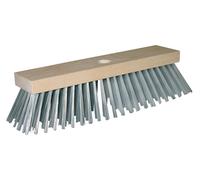 Kerbl Balai métallique avec dos en bois 30 cm sans manche