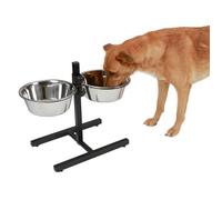 Kerbl Bar d'alimentation pour chien avec écuelle 2x1800 ml