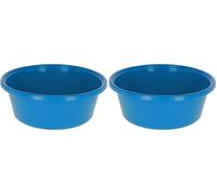Kerbl Bassine 6 L Bleu Roi (Lot de 2)