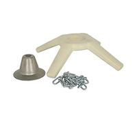Kerbl BiteStar 22691 Lot de 20 jouets en forme de porcinet avec bouchon de suspension Beige Ø 33 cm