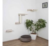 Kerbl Bois Arbre à Chat Beige Mur d'Escalade Salon Maison Intérieur Animaux