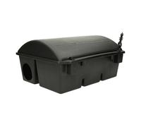 Kerbl Boîte d'appâts BlocBox PVC - bora pour les rats - 32,5 x 25,0 x 16,0 cm