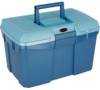 Kerbl Boîte de Pansage - Siena - Bleu marine/bleu clair