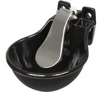 Kerbl Bol à eau G16 Fer émaillé Noir G
