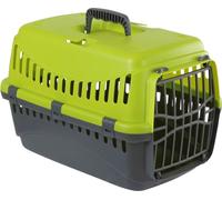 KERBL - Box de transport pour chien - KERBL - Expedition - PVC haute qualité - 48x32x32cm - Vert et gris foncé