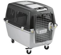 KERBL - Box de transport pour chien - GULLIVER MEGA - 81 x 61 x 60 cm - Gris