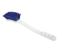 Kerbl Brosse avec manche de 40 cm de long bleue, résistante à l'ébullition