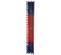 Kerbl Brosse de rechange HAPPYCOW Bully brosse rouge/bleue