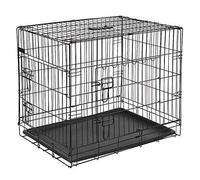 KERBL Cage de Transport pour Chiens 92 X 63 X 74 cm Noir
