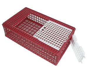 Kerbl Cage de transport pour volaille L x l x H : 95 x 57 x 27,5 cm