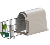 Kerbl CalfHouse Premium Plus Premium Plus signifie : plus d'espace ! plus de stabilité !
