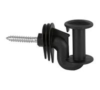 Kerbl Cavallo Lot de 10 isolateurs d'angle avec Filetage à Bois 40 mm