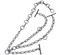 Kerbl Chaîne de Vache avec Surface Plate galvanisée Double 7 mm
