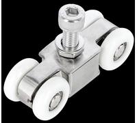 Kerbl Chariot Coulissant pour système de Fixation pour Rideau Coulissant latéral