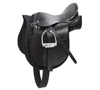 Kerbl Cheval Kit de Selle Mixte 17,5", Noir