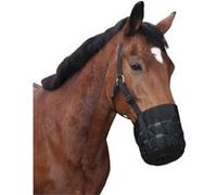 Kerbl cheval muselière en nylon pour pur sang noir Noir G