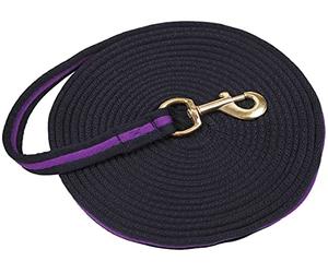 Kerbl Chevaux 321490 Chevaux Longe de Travail Softlonge 8 m Bleu/Violet