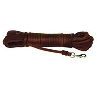 Kerbl Chevaux Chien Longe de Recherche Cuir Vegas 10 m Marron
