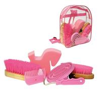 Kerbl Chevaux Kit de Pansage Rose