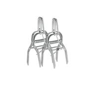 Kerbl cit Lot de 2 pièges à campagnols à pinces VoleX Holland, pièges à souris, avec poignée de serrage, métal galvanisé, 13 x 12 x 7,5 cm, pour agriculteurs, jardiniers amateurs, non toxiques