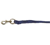 KERBL Classic Longe Mousqueton pour Cheval Bleu/Noir